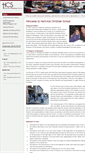 Mobile Screenshot of hartvillechristianschool.com